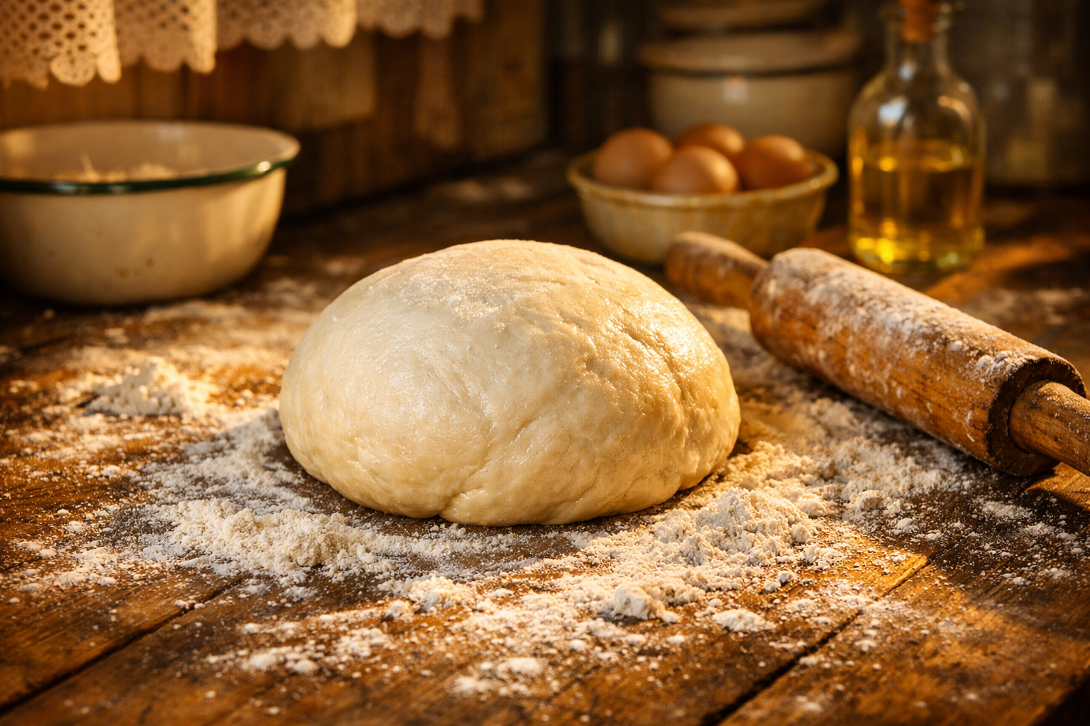 Слоёное тесто для пирожного Наполеон