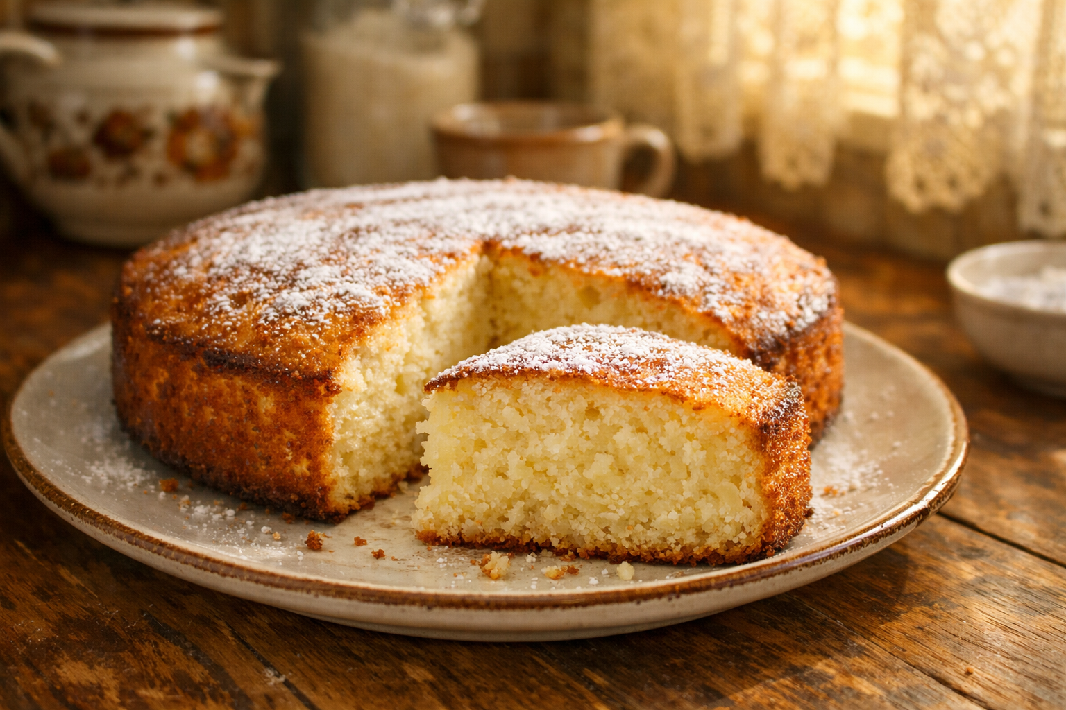 Манник на кефире "Три стакана": тот самый вкус детства