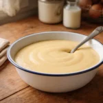 Заварной крем на молоке