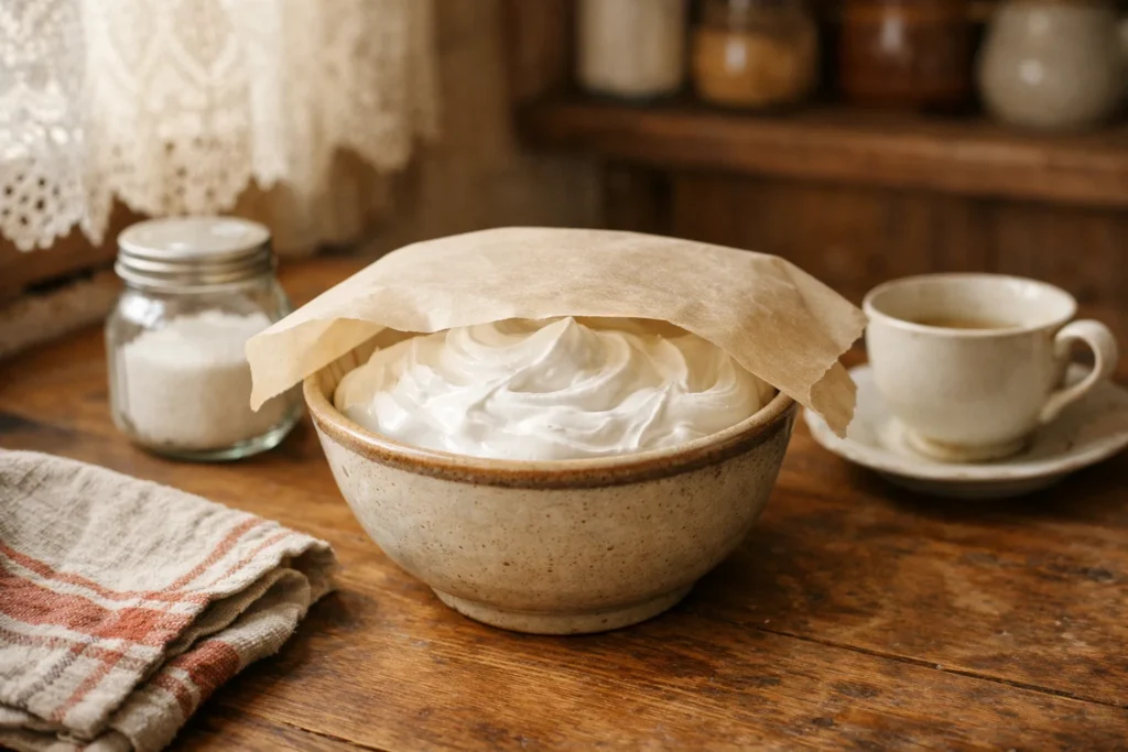 Как хранить белковую глазурь