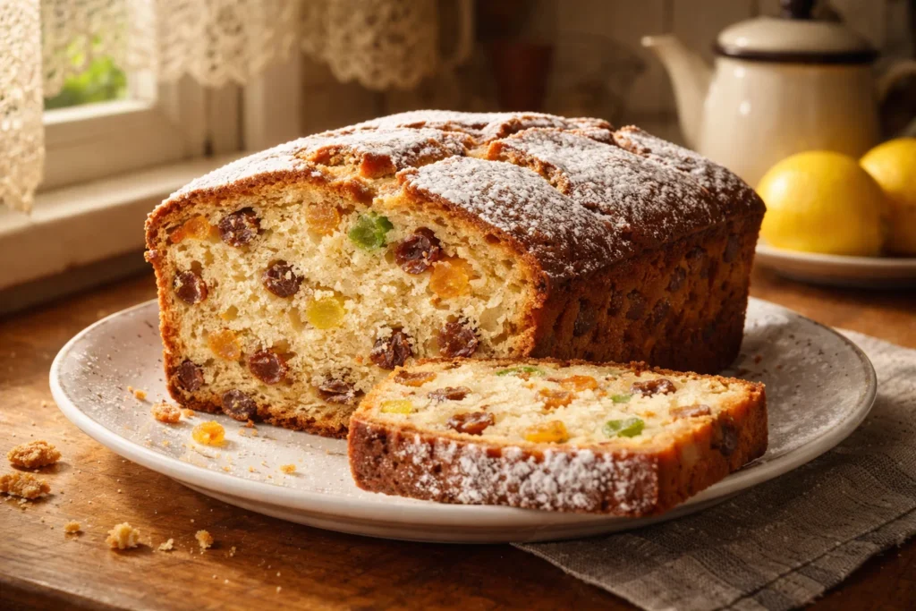 Домашний лимонный кекс с изюмом — рецепт из книги 1961 года
