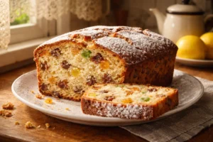 Домашний лимонный кекс с изюмом — рецепт из книги 1961 года