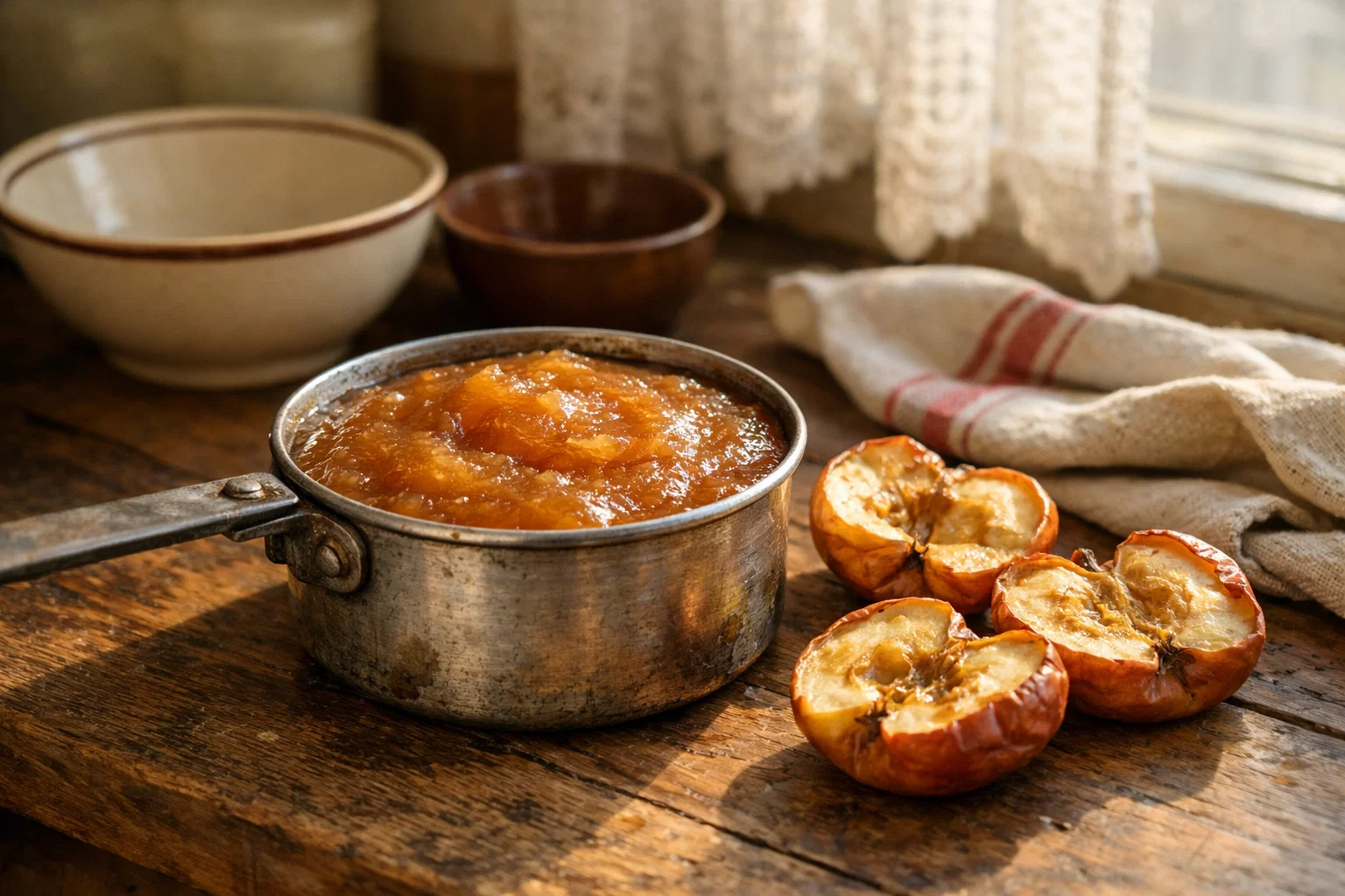 яблочный мармелад для песочного пирога