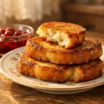 Сладкие гренки из батона с яйцом и молоком