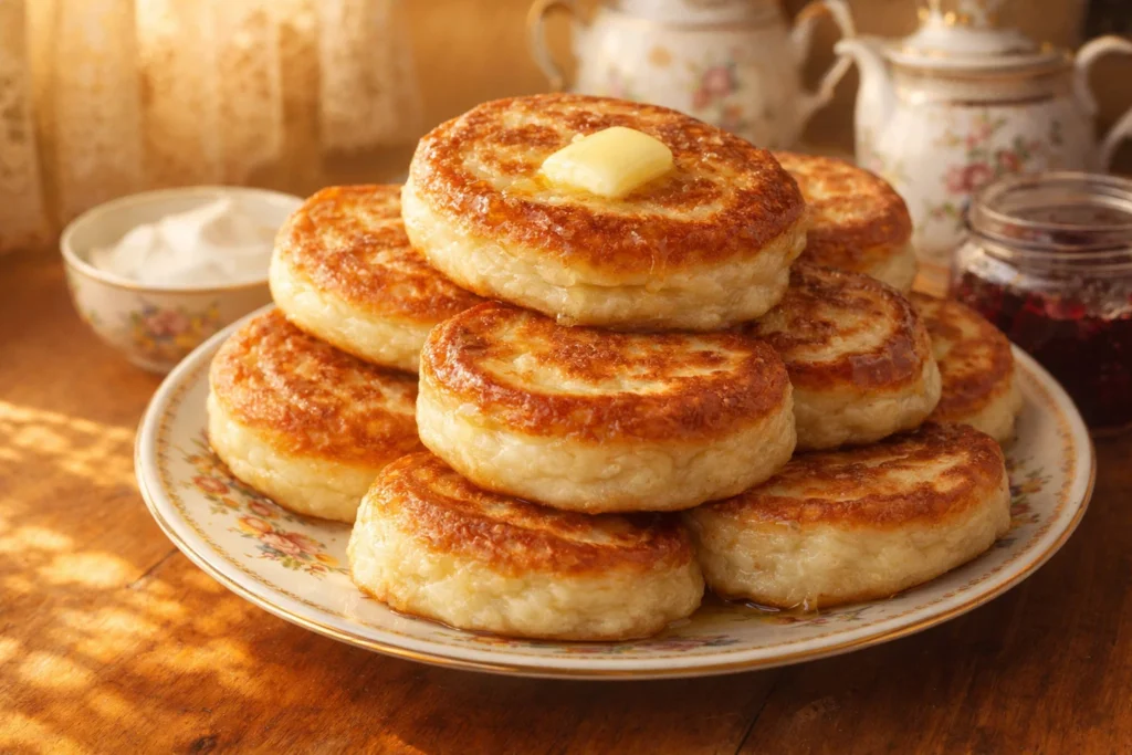 Оладьи на кефире: пышные, воздушные, как пух