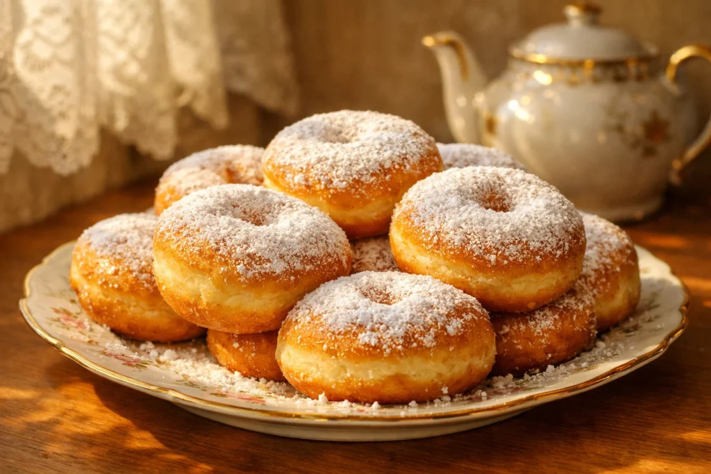 Пончики как в детстве: тот самый вкус с ароматом корицы