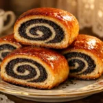 Булочки с маком без сахара на мёде — мягкие и вкусные