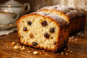 Тот самый домашний кекс на кефире: влажный, пышный и очень вкусный